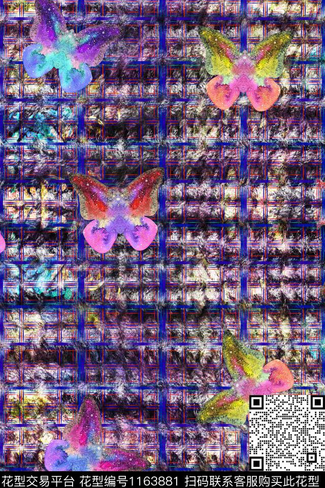 大衣连衣裙趣味数码印花华亿平台下载（图片编号: 1163881） - 瓦栏（Walan）