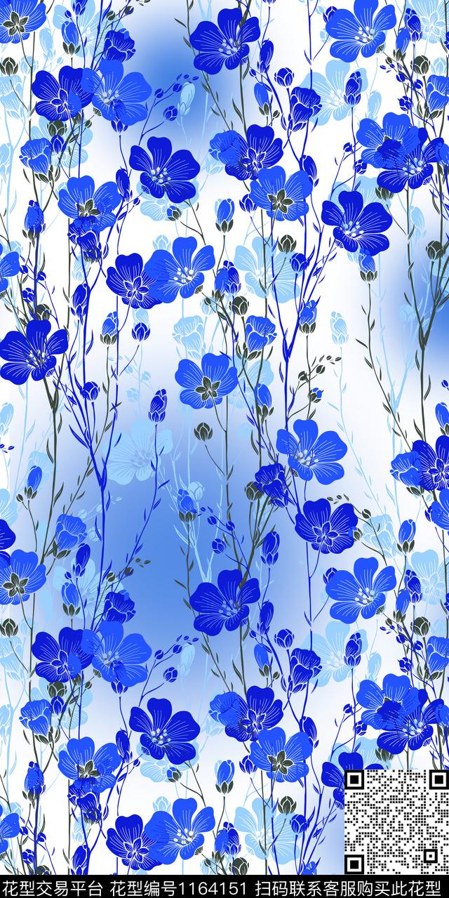 温室花卉大牌风花瓣数码印花华亿平台下载（图片编号: 1164151） - 瓦栏（Walan）