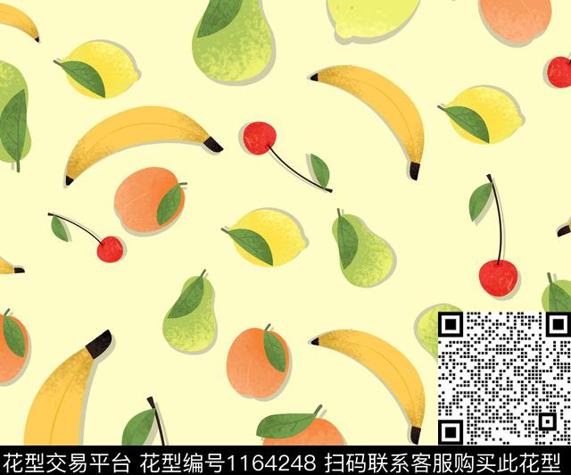女装热带华亿平台水果数码印花华亿平台下载（图片编号: 1164248） - 瓦栏（Walan）