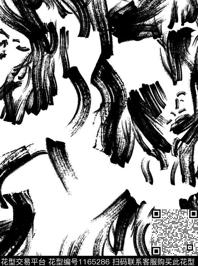 手绘大牌风中国风传统印花华亿平台下载（图片编号: 1165286） - 瓦栏（Walan）