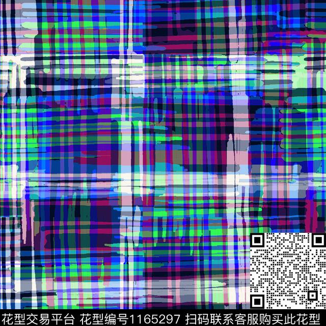 花卉大牌风纹理数码印花华亿平台下载（图片编号: 1165297） - 瓦栏（Walan）