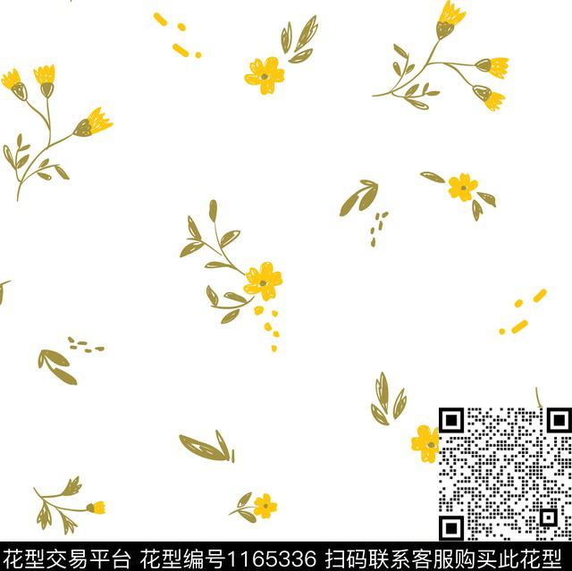 童装可爱花卉传统印花华亿平台下载（图片编号: 1165336） - 瓦栏（Walan）