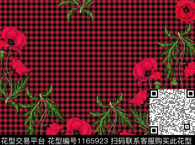 手绘大牌风数码华亿平台数码印花华亿平台下载（图片编号: 1165923） - 瓦栏（Walan）