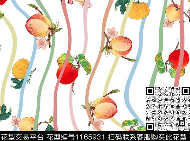春夏华亿平台趣味水果坯布数码印花华亿平台下载（图片编号: 1165931） - 瓦栏（Walan）