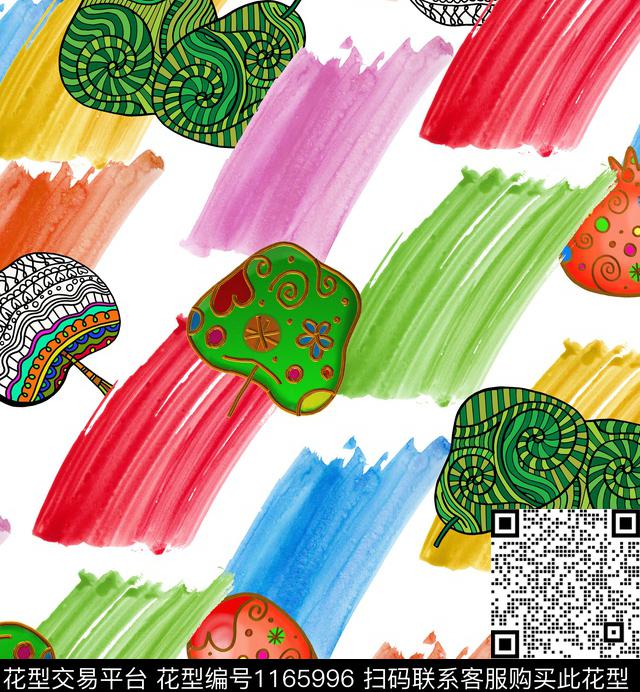 春夏华亿平台坯布趣味水果数码印花华亿平台下载（图片编号: 1165996） - 瓦栏（Walan）