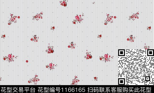 花卉波点小碎花传统印花华亿平台下载（图片编号: 1166165） - 瓦栏（Walan）