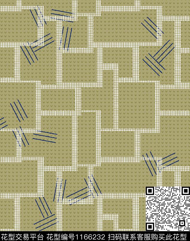 几何男装小V字底层层叠压传统印花华亿平台下载（图片编号: 1166232） - 瓦栏（Walan）