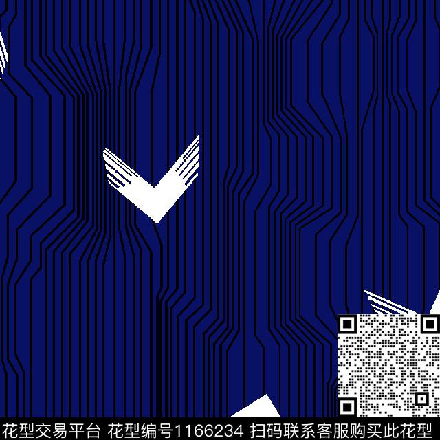 抽象几何男装传统印花华亿平台下载（图片编号: 1166234） - 瓦栏（Walan）