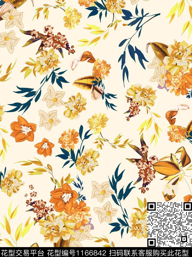 数码华亿平台女装春夏华亿平台数码印花华亿平台下载（图片编号: 1166842） - 瓦栏（Walan）