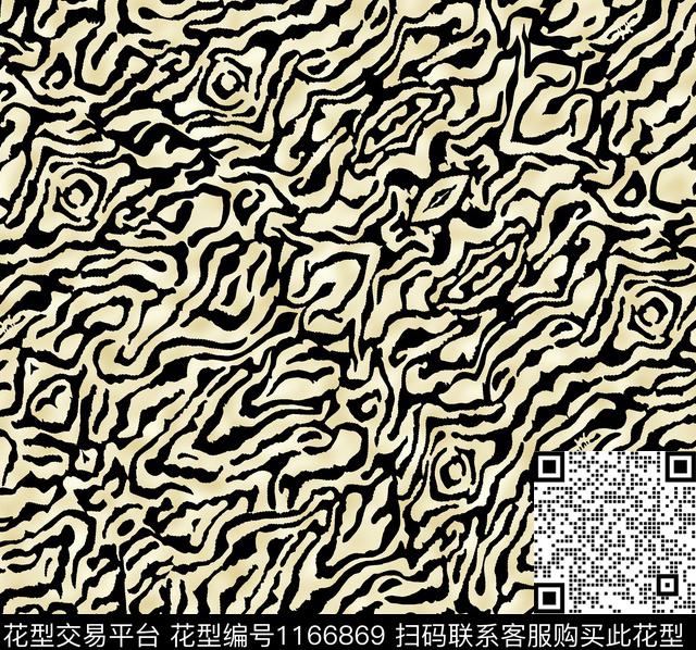 几何花卉纹理数码印花华亿平台下载（图片编号: 1166869） - 瓦栏（Walan）