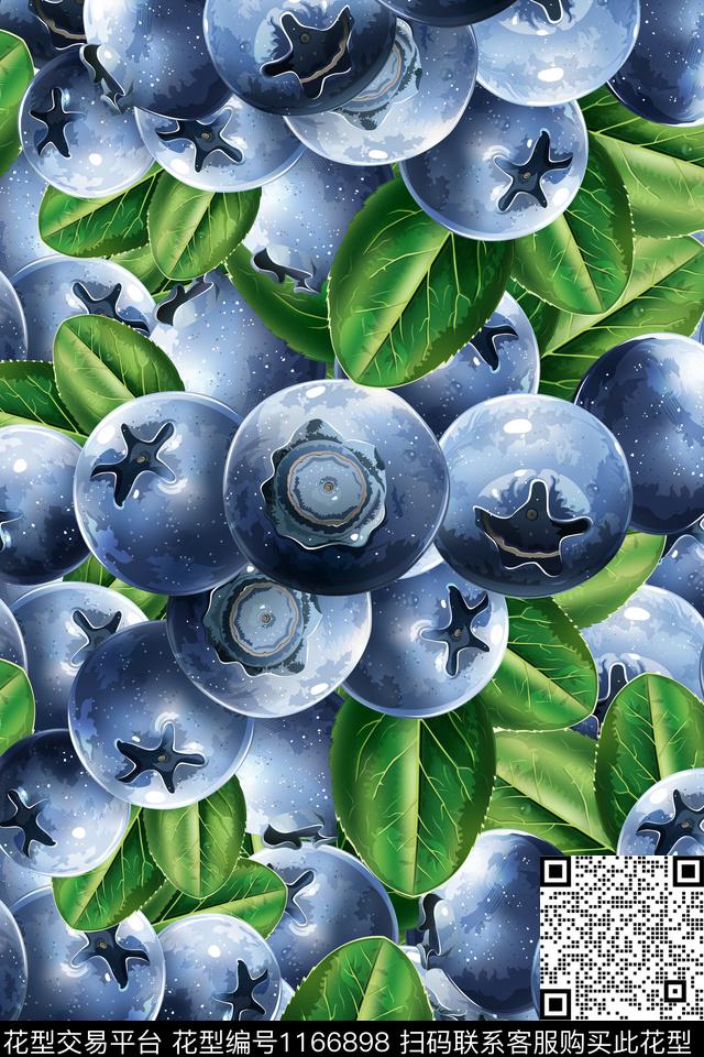 水果女装丰富数码印花华亿平台下载（图片编号: 1166898） - 瓦栏（Walan）