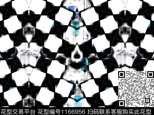 几何大牌风男装传统印花华亿平台下载（图片编号: 1166956） - 瓦栏（Walan）