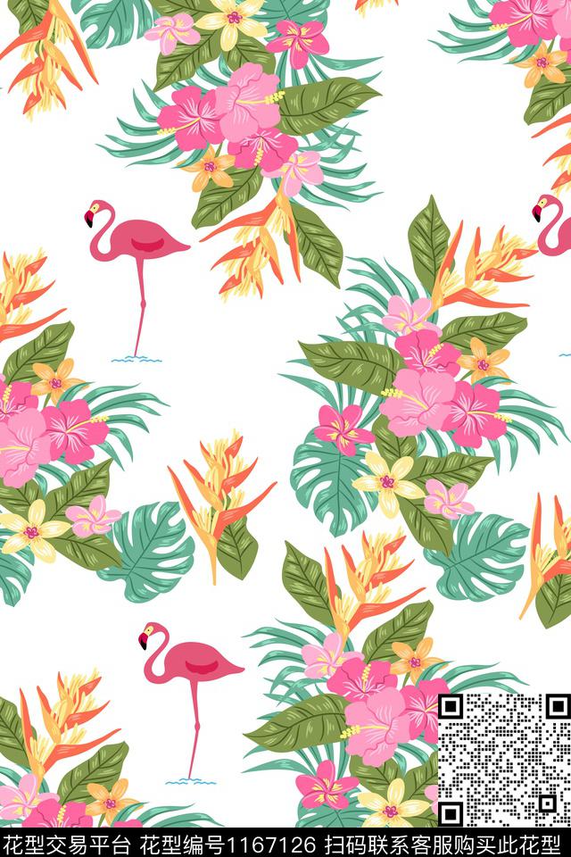 文艺大牌风小清新数码印花华亿平台下载（图片编号: 1167126） - 瓦栏（Walan）