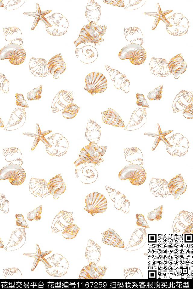 抽象大牌风素雅数码印花华亿平台下载（图片编号: 1167259） - 瓦栏（Walan）