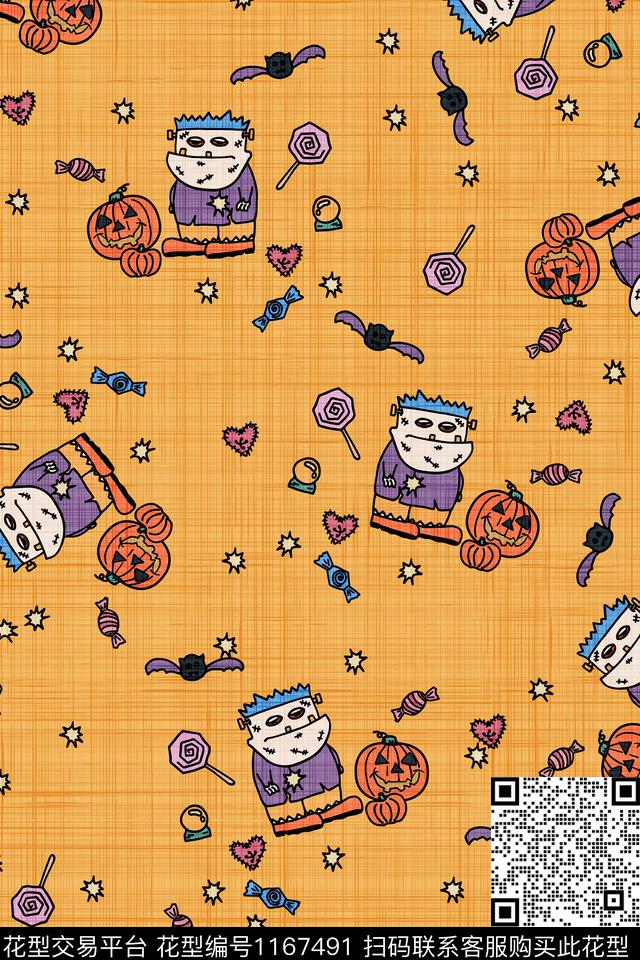 抽象大牌风素雅数码印花华亿平台下载（图片编号: 1167491） - 瓦栏（Walan）