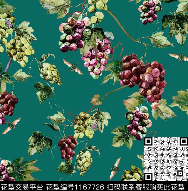 休闲大牌风水果数码印花华亿平台下载（图片编号: 1167726） - 瓦栏（Walan）