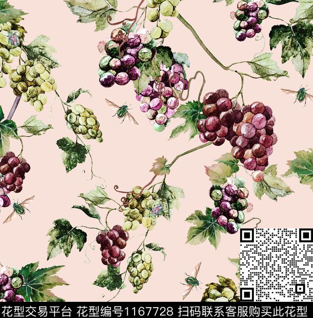 休闲大牌风水果数码印花华亿平台下载（图片编号: 1167728） - 瓦栏（Walan）