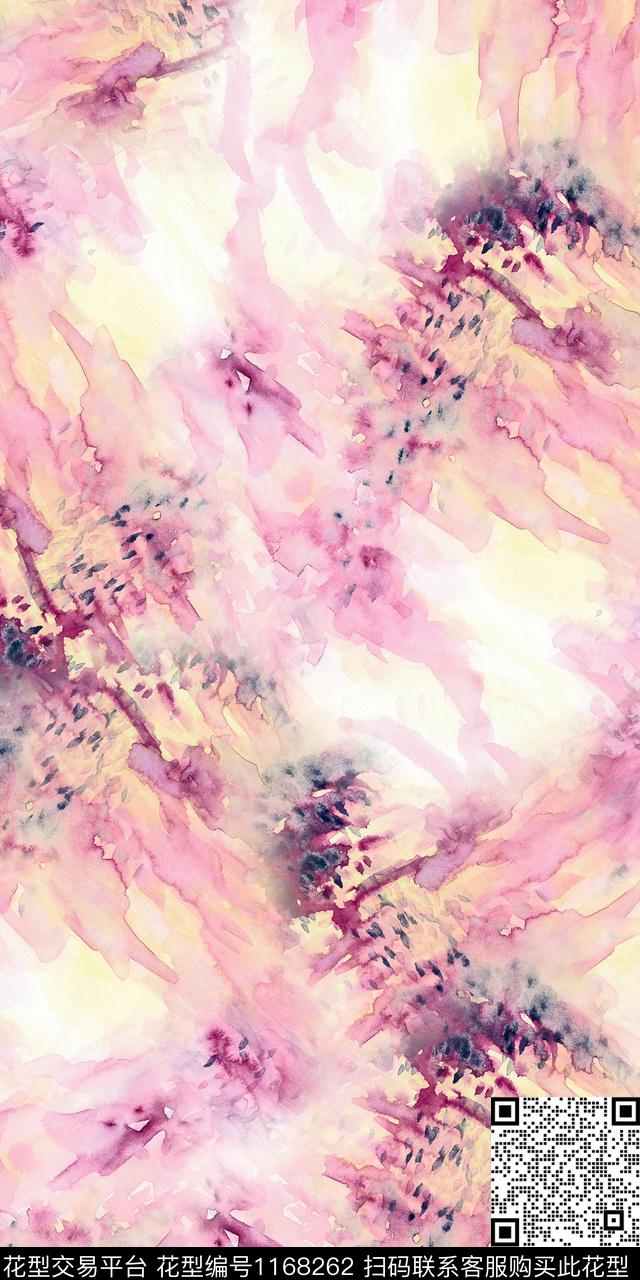 数码华亿平台抽象复古数码印花华亿平台下载（图片编号: 1168262） - 瓦栏（Walan）