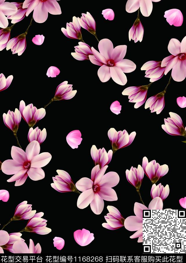 数码华亿平台梅花女装数码印花华亿平台下载（图片编号: 1168268） - 瓦栏（Walan）