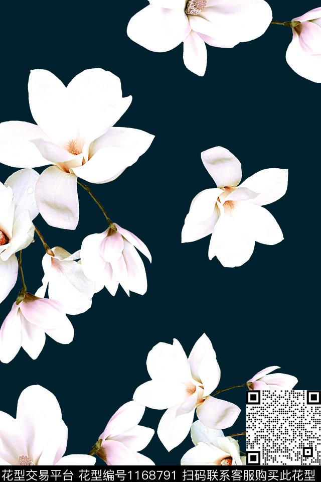 春夏华亿平台数码华亿平台植物数码印花华亿平台下载（图片编号: 1168791） - 瓦栏（Walan）