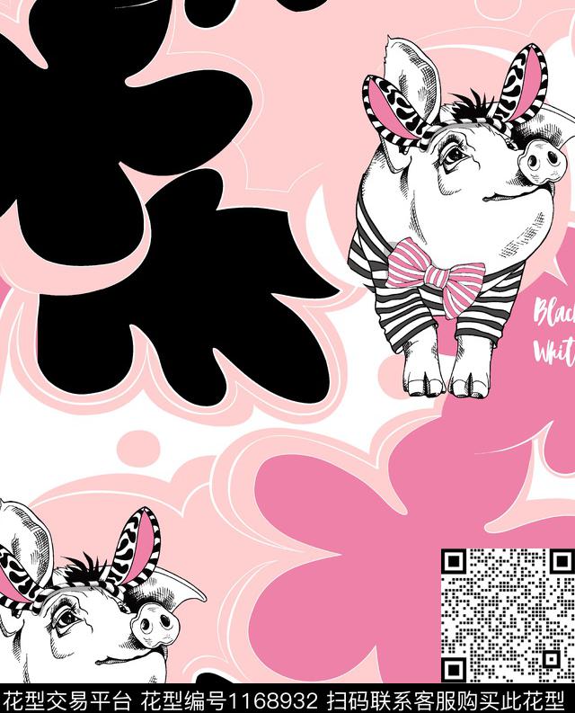 几何抽象大牌风数码印花华亿平台下载（图片编号: 1168932） - 瓦栏（Walan）