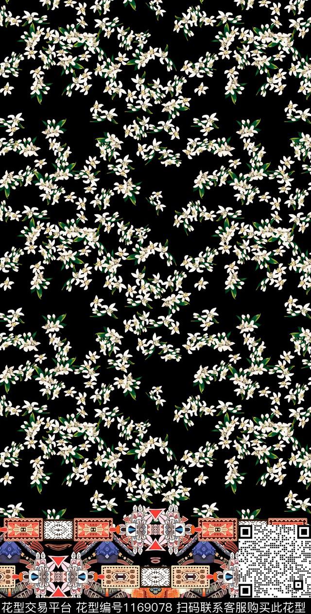 女装几何抽象数码印花华亿平台下载（图片编号: 1169078） - 瓦栏（Walan）