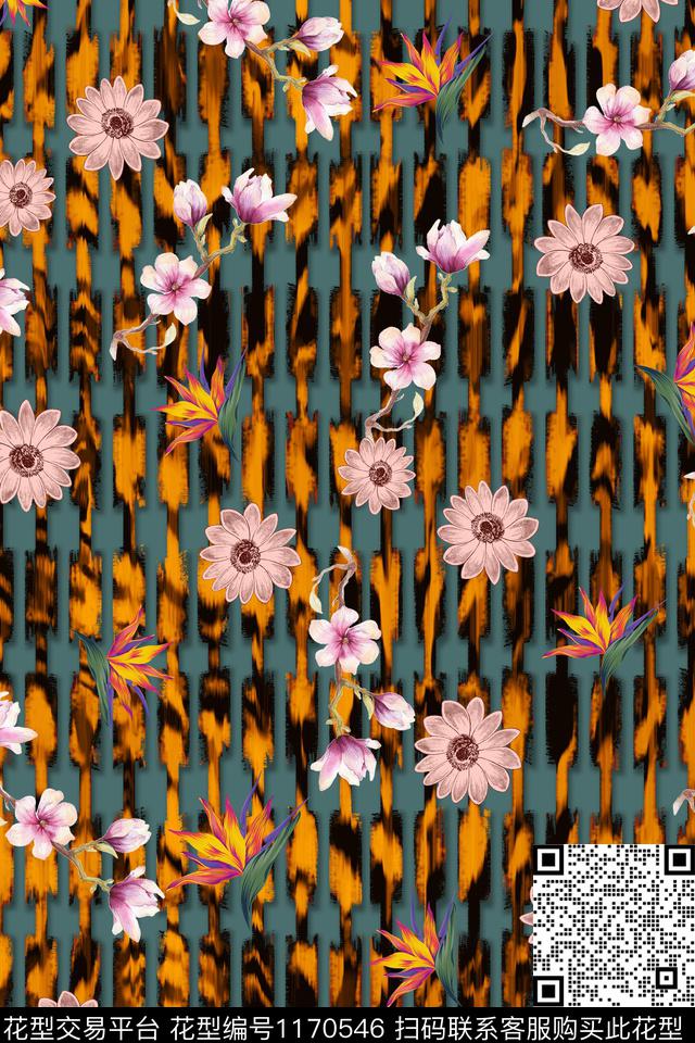 时尚数码华亿平台女装数码印花华亿平台下载（图片编号: 1170546） - 瓦栏（Walan）