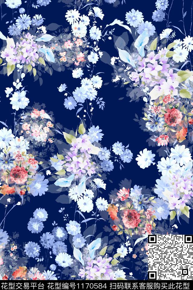 时尚数码华亿平台女装数码印花华亿平台下载（图片编号: 1170584） - 瓦栏（Walan）