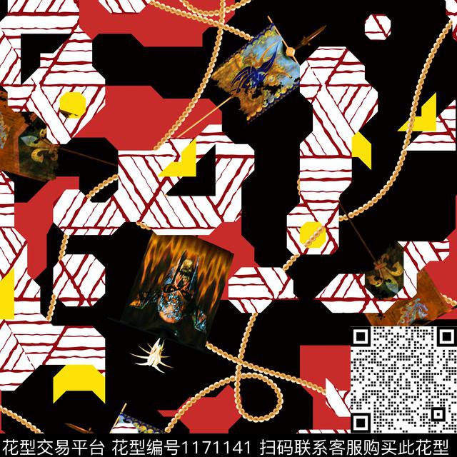 衬衫迷彩旗帜数码印花华亿平台下载（图片编号: 1171141） - 瓦栏（Walan）