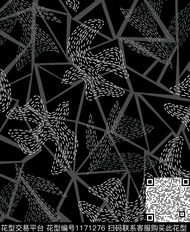 数码华亿平台真丝格子数码印花华亿平台下载（图片编号: 1171276） - 瓦栏（Walan）