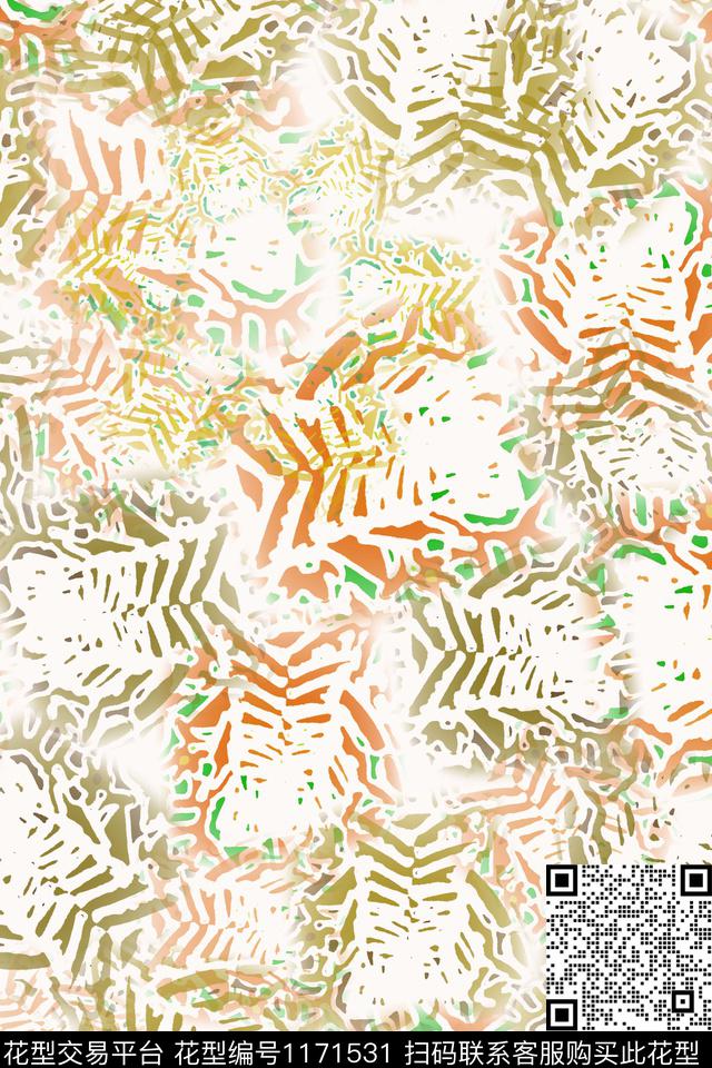 迷彩图案艺术迷彩男装休闲花卉数码印花华亿平台下载（图片编号: 1171531） - 瓦栏（Walan）