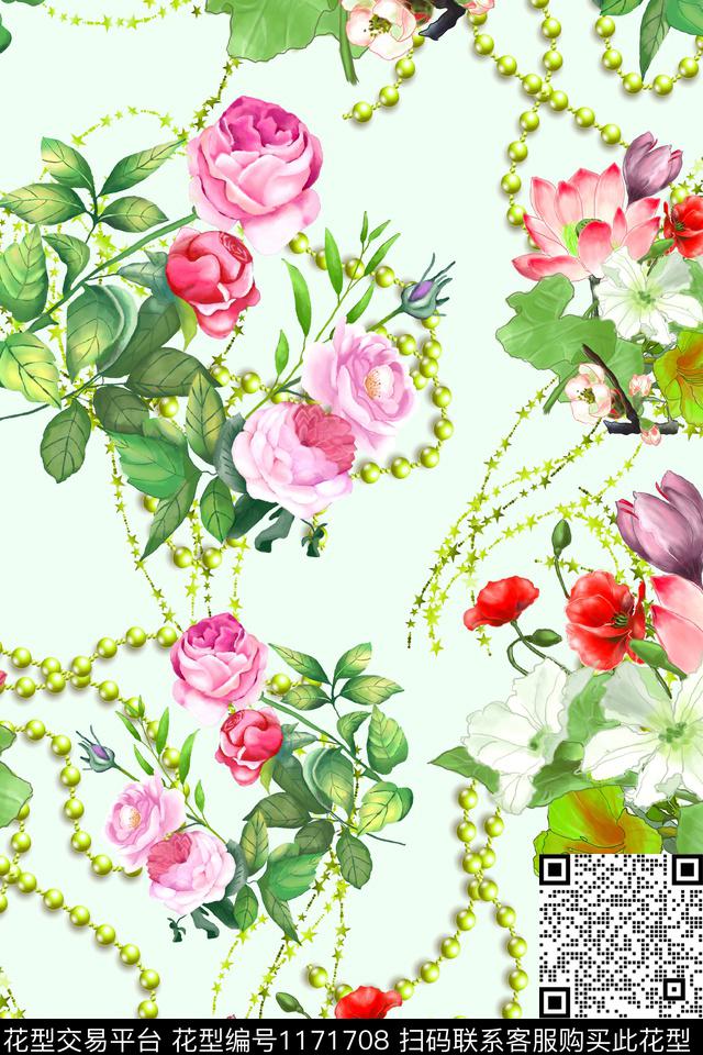 古典花纹春夏华亿平台数码华亿平台数码印花华亿平台下载（图片编号: 1171708） - 瓦栏（Walan）