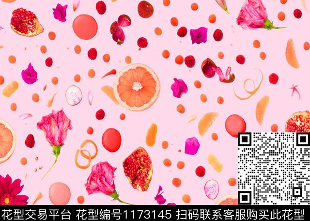 数码华亿平台涂鸦手绘数码印花华亿平台下载（图片编号: 1173145） - 瓦栏（Walan）