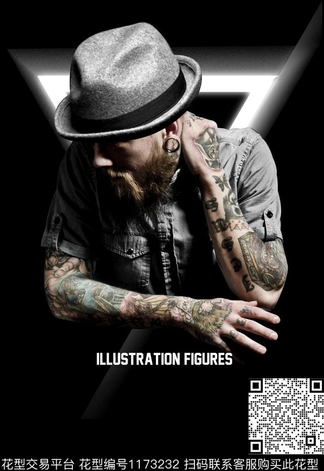 定位男子印花T桖卫衣印花休闲花卉数码印花华亿平台下载（图片编号: 1173232） - 瓦栏（Walan）