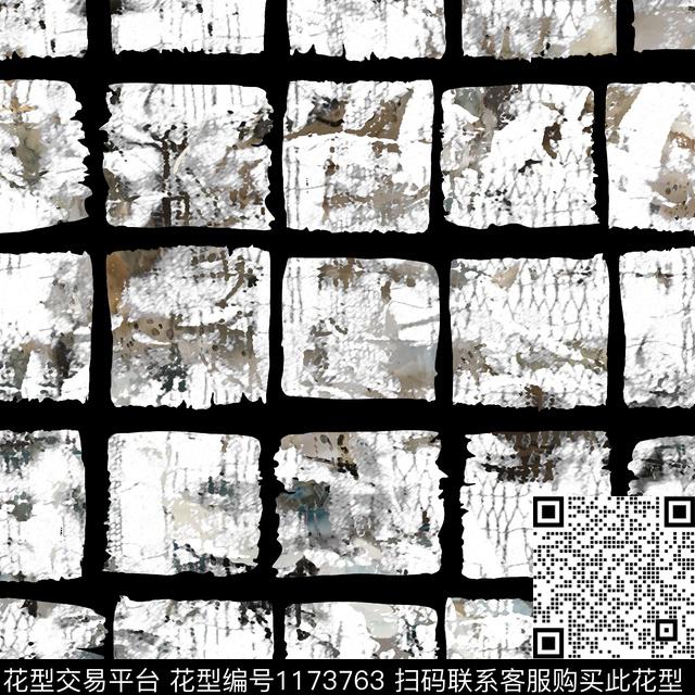 朦胧花卉数码华亿平台几何数码印花华亿平台下载（图片编号: 1173763） - 瓦栏（Walan）