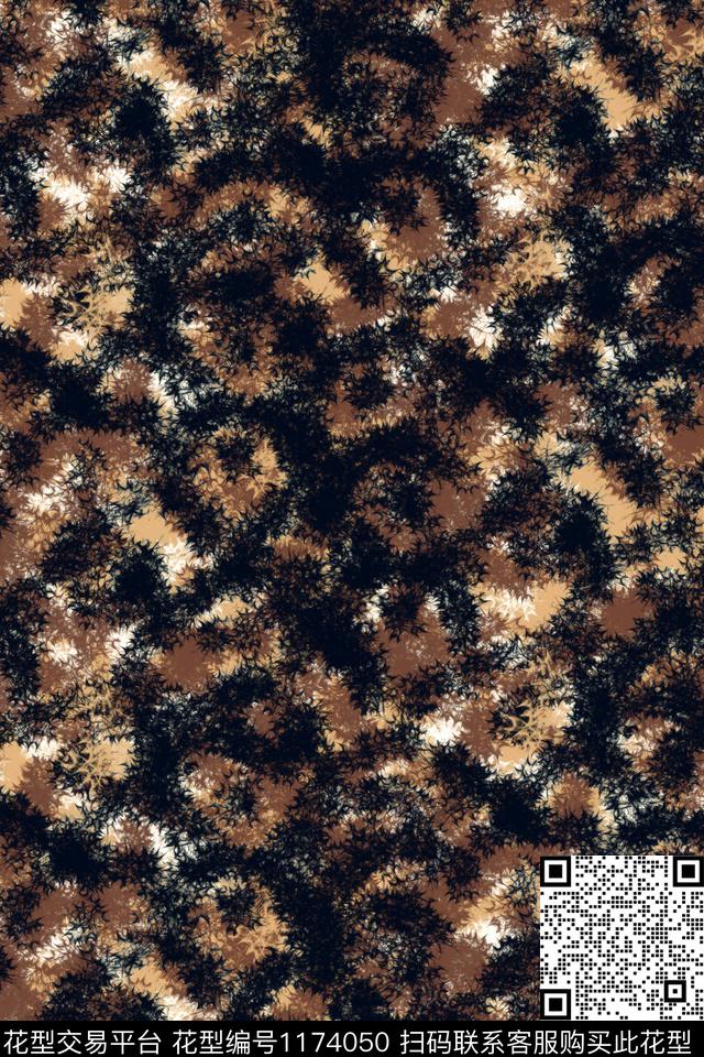 男装肌理动物数码印花华亿平台下载（图片编号: 1174050） - 瓦栏（Walan）