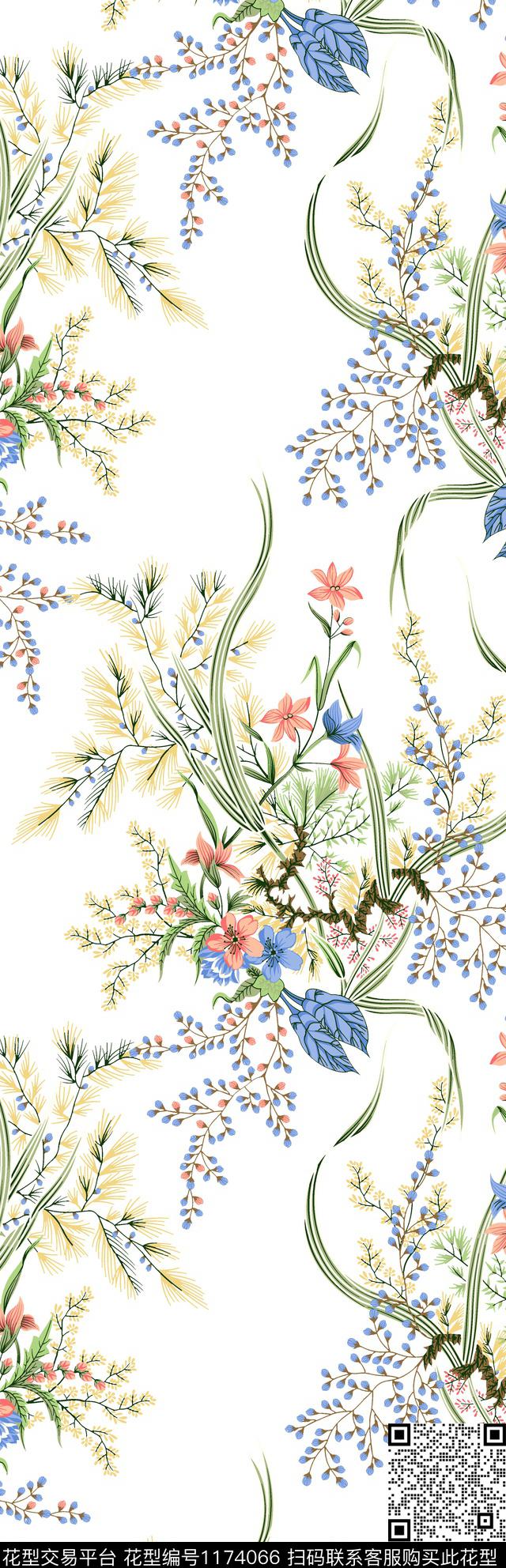 数码华亿平台女装简欧数码印花华亿平台下载（图片编号: 1174066） - 瓦栏（Walan）