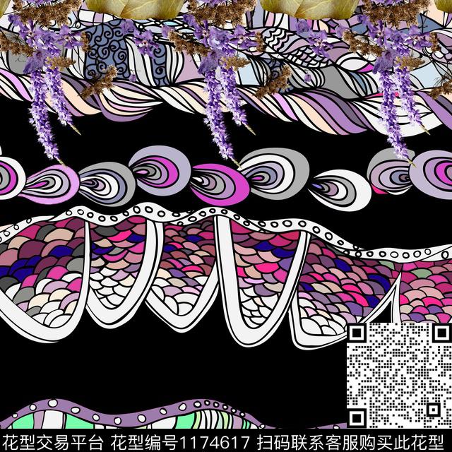 春夏华亿平台数码华亿平台真丝数码印花华亿平台下载（图片编号: 1174617） - 瓦栏（Walan）