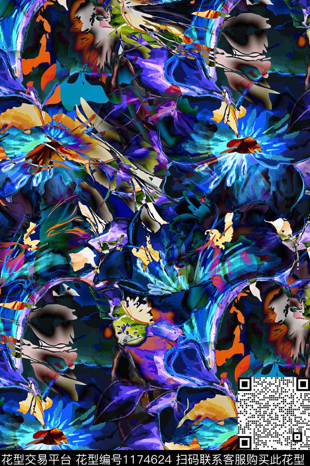 数码华亿平台炫彩男装数码印花华亿平台下载（图片编号: 1174624） - 瓦栏（Walan）