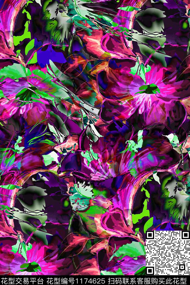 数码华亿平台炫彩男装数码印花华亿平台下载（图片编号: 1174625） - 瓦栏（Walan）