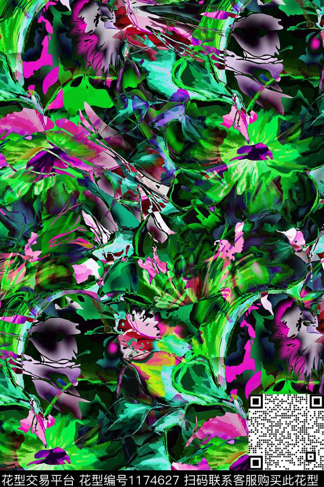 数码华亿平台炫彩男装数码印花华亿平台下载（图片编号: 1174627） - 瓦栏（Walan）