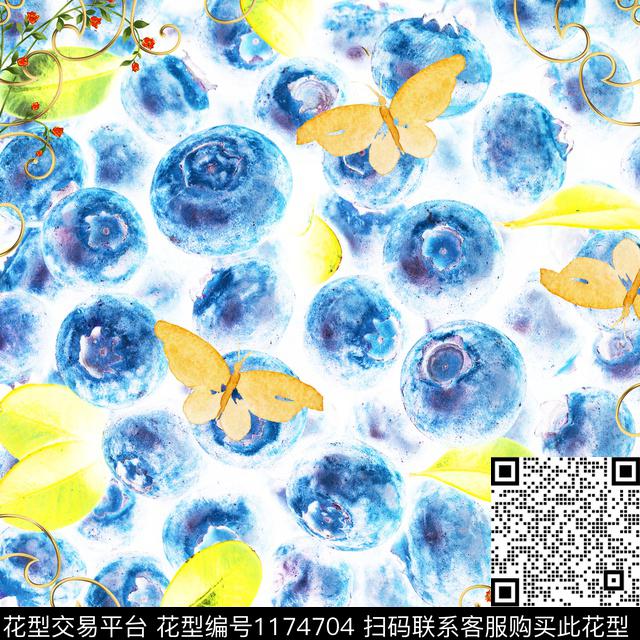 方巾几何蝴蝶数码印花华亿平台下载（图片编号: 1174704） - 瓦栏（Walan）