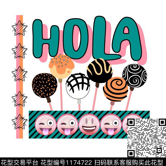 休闲少女潮牌数码印花华亿平台下载（图片编号: 1174722） - 瓦栏（Walan）