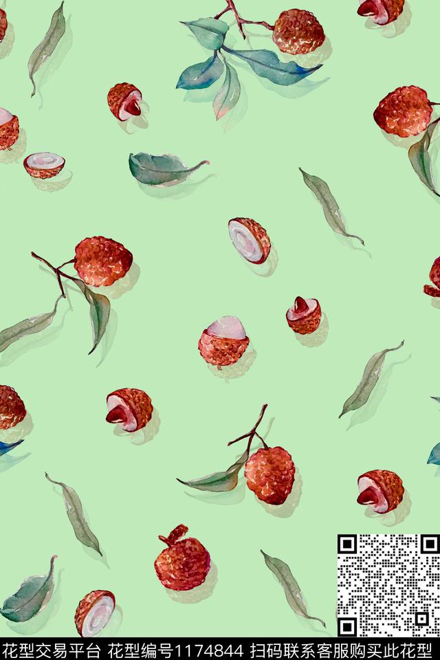 数码华亿平台水果女装数码印花华亿平台下载（图片编号: 1174844） - 瓦栏（Walan）