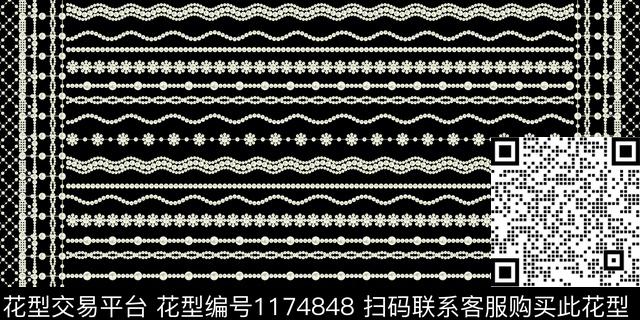 几何抽象复古传统印花华亿平台下载（图片编号: 1174848） - 瓦栏（Walan）