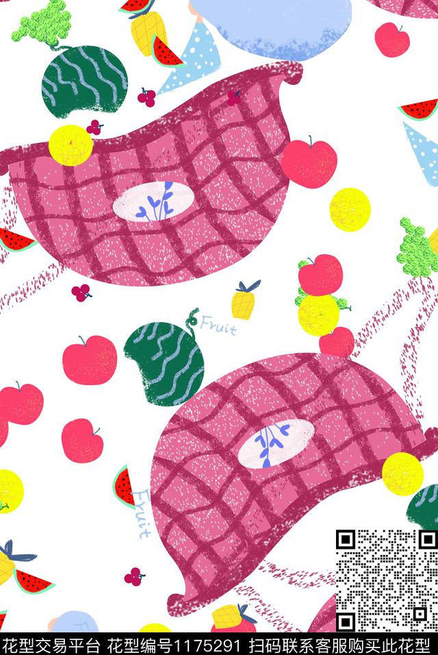 数码华亿平台人物大牌风数码印花华亿平台下载（图片编号: 1175291） - 瓦栏（Walan）