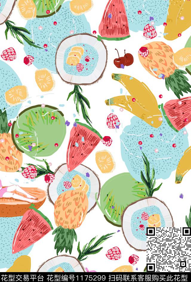 数码华亿平台几何潮牌数码印花华亿平台下载（图片编号: 1175299） - 瓦栏（Walan）