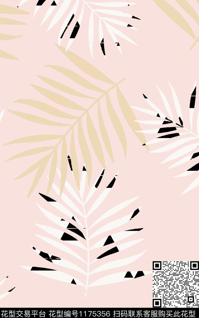 男装几何印花数码印花华亿平台下载（图片编号: 1175356） - 瓦栏（Walan）