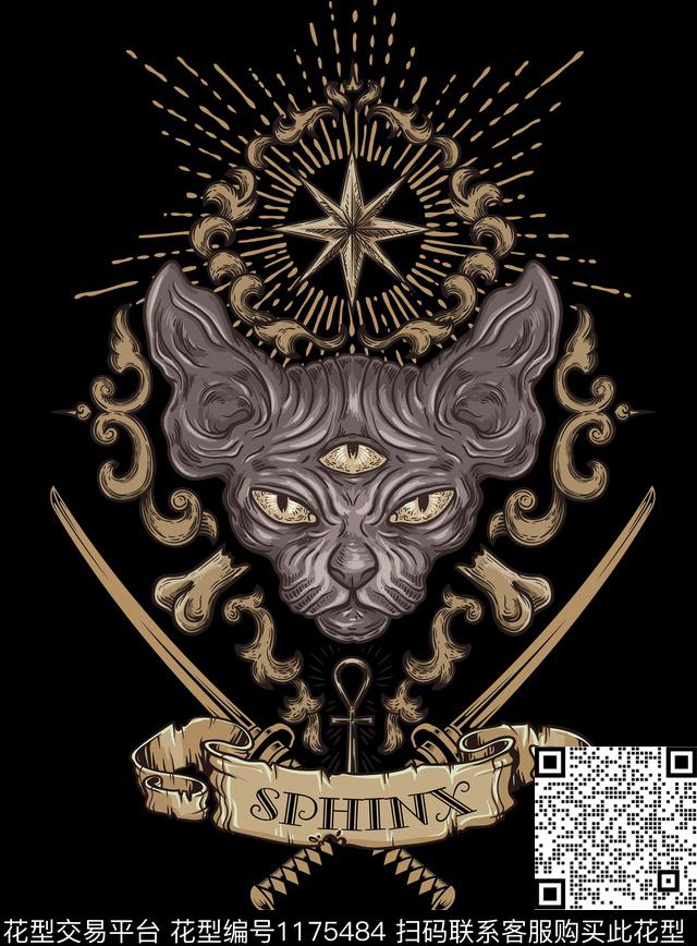 潮牌大牌风定位花数码印花华亿平台下载（图片编号: 1175484） - 瓦栏（Walan）