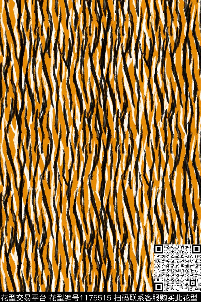 休闲老虎运动服传统印花华亿平台下载（图片编号: 1175515） - 瓦栏（Walan）